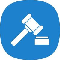 Gavel Vector Icon Design