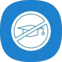 No Education Vector Icon Design