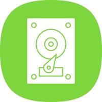 Hard Disk Vector Icon Design