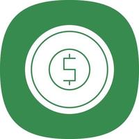 Coin Vector Icon Design
