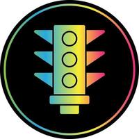 Traffic Signal Vector Icon Design