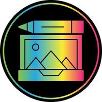 Photo Editing Vector Icon Design