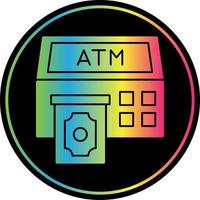 Atm Machine Vector Icon Design