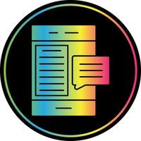 Notification Vector Icon Design