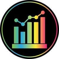 Graph Vector Icon Design