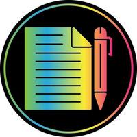 Document Vector Icon Design