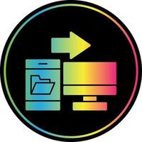 Data Transfer Vector Icon Design