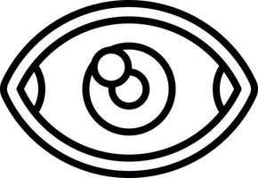 diseño de icono de vector de ojo