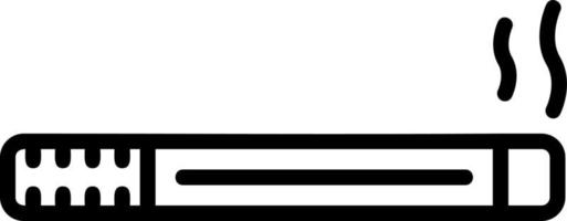 Cigarette Vector Icon Design