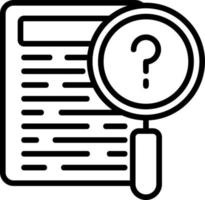 Evidence Vector Icon Design
