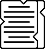 Old Paper Vector Icon Design