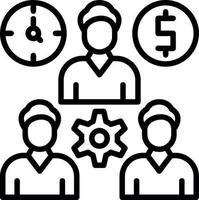 Management Vector Icon Design