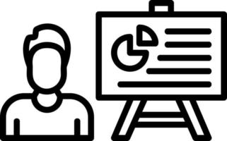 Presentation Vector Icon Design