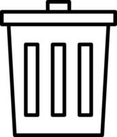 Trash Vector Icon Design