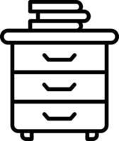 Drawers Vector Icon Design