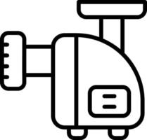 Meat Grinder Vector Icon Design