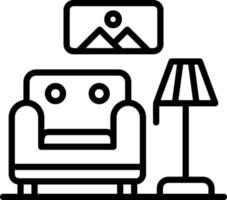 Lounge Vector Icon Design