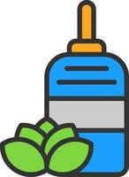 diseño de icono de vector de aceite esencial