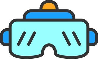 Vr Glasses Vector Icon Design