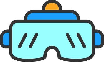 Vr Glasses Vector Icon Design