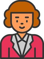 Judge Vector Icon Design