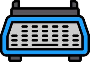Typewriter Vector Icon Design