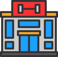 Gym Vector Icon Design