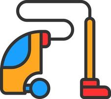 Vacuum Cleaner Vector Icon Design