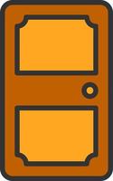 Door Vector Icon Design