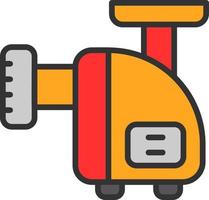 Meat Grinder Vector Icon Design