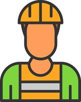 Worker Vector Icon Design