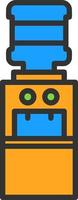 Water Dispenser Vector Icon Design