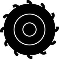 Circular Saw Vector Icon Design