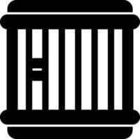 Jail Vector Icon Design