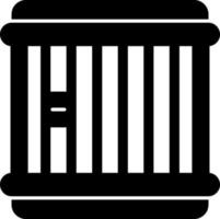 Jail Vector Icon Design