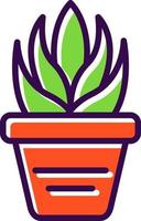 Aloe Vera Vector Icon Design