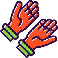 Gloves Vector Icon Design