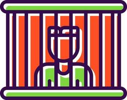 Prisoner Vector Icon Design