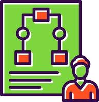 Scenario Vector Icon Design