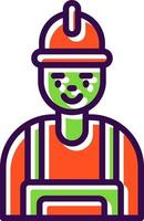 Builder Vector Icon Design