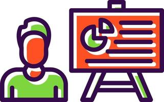 Presentation Vector Icon Design
