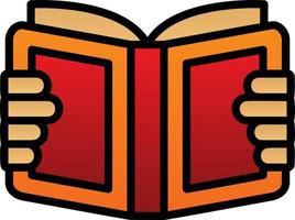 Reading Vector Icon Design