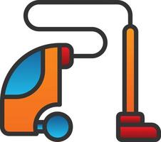 Vacuum Cleaner Vector Icon Design