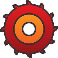 Circular Saw Vector Icon Design