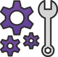 Maintenance Vector Icon Design