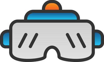 Vr Glasses Vector Icon Design