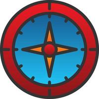 Compass Vector Icon Design