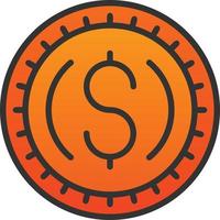 Coin Vector Icon Design