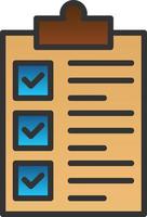 Clipboard Vector Icon Design