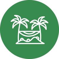 Hammock Vector Icon Design